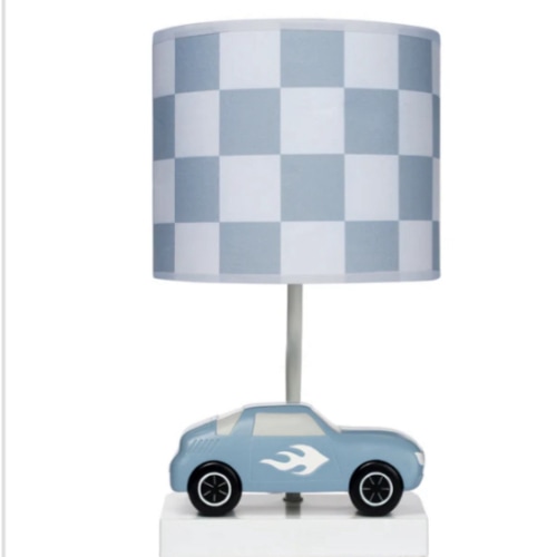Little Racer Hand Painted Car/Transportation Lamp w/ Shade and Bulb – Lambs & Ivy