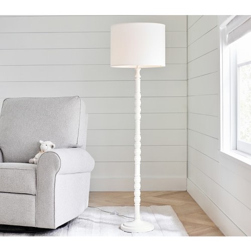 Layla Spindle Floor Lamp (52")