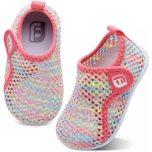 JOINFREE Baby Toddler Water Shoes Boys Girls Sandals Barefoot Kids Breathable Sneakers Shoes for Walking Running