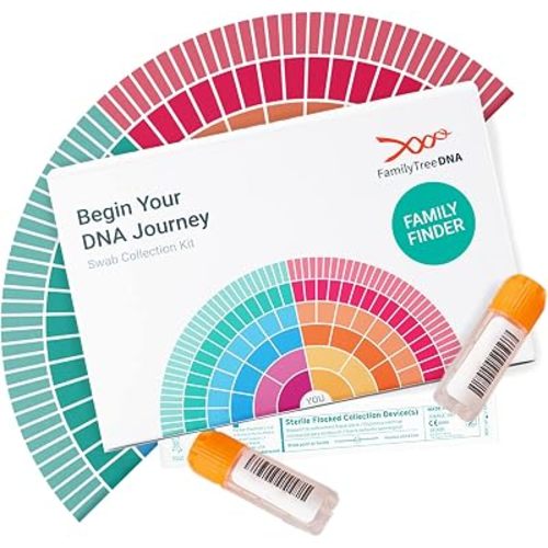 FamilyTreeDNA Family Finder Ancestry & DNA Test, Swab Collection Kit