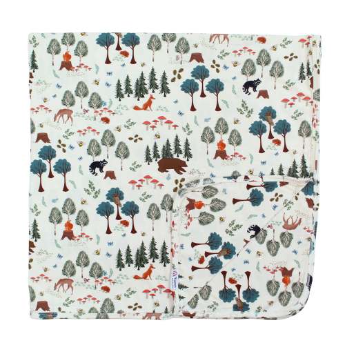 In the Woods Luxury Bamboo Blanket