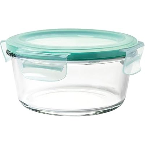 OXO Good Grips 4 Cup Smart Seal Glass Round Airtight Food Storage Container