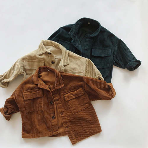 Corduroy Pocketed Jacket | RYAN AND REMI