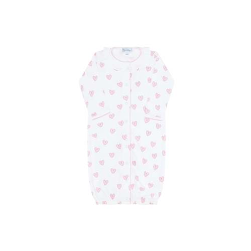 Buy Pink Heart Print Gown | Nellapima