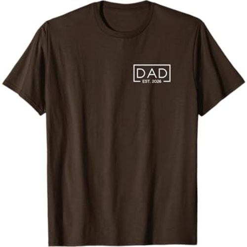 Dad Est. 2026 Logo Father 2026 Loading New Dad 2026 T-Shirt