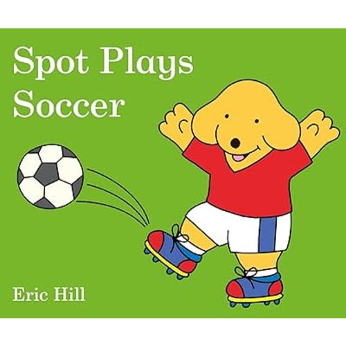 Spot Plays Soccer