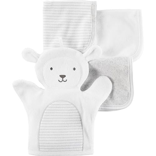 Carter's Baby 4-pack Lamb Washcloths
