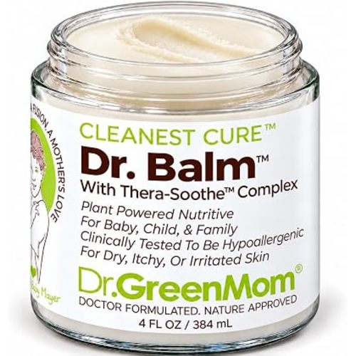 Dr. Green Mom Dr. Balm, All-Over Baby Balm for Dry, Itchy or Sensitive Skin