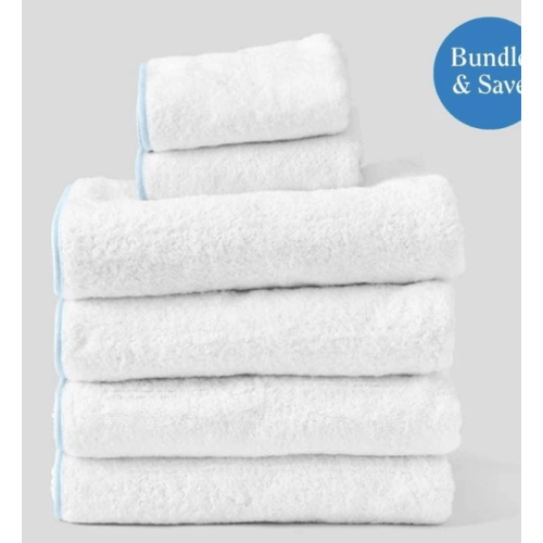 Signature Starter Pack (6 pieces)
Includes 4 Bath Towels + 2 Hand Towels
