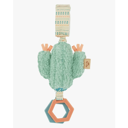 Itzy Ritzy Activity Plush with Teether Toy- Cactus