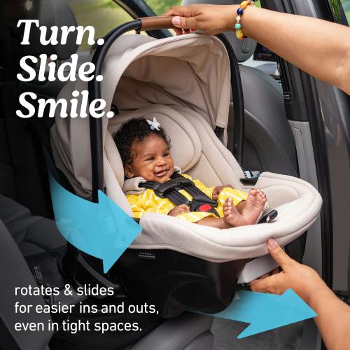 SnugRide® Turn & Slide Rotating Infant Car Seat