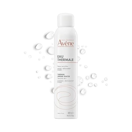 Avène Thermal Spring Water, Soothing Calming Facial Mist Spray for Sensitive Skin, Soothes, Softens + Calms Skin, Formulated with Mineral & Biological Properties