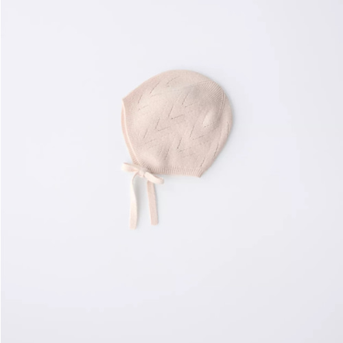 COTTON WOOL BLEND BONNET - Light beige | ZARA United States