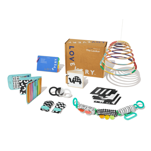The Looker Play Kit | Toys for Newborn to 12 Week Olds | Lovevery AU
