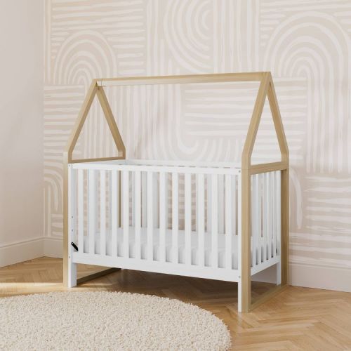Storkcraft Orchard 6-in-1 Convertible Crib - White/Driftwood