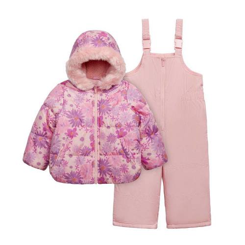 Baby & Toddler Girl Carter's 2-Piece Snowsuit Jacket & Snow Pants Set