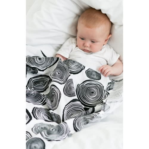 3-Pack Plant Sensory Organic Cotton Muslin Blankets
