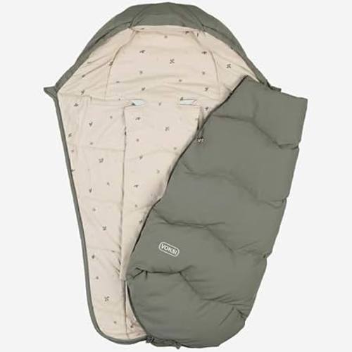 Amazon.com: Voksi Explorer Stroller Footmuff, Natural Wool and Down, Universal Fit, Product of Norway