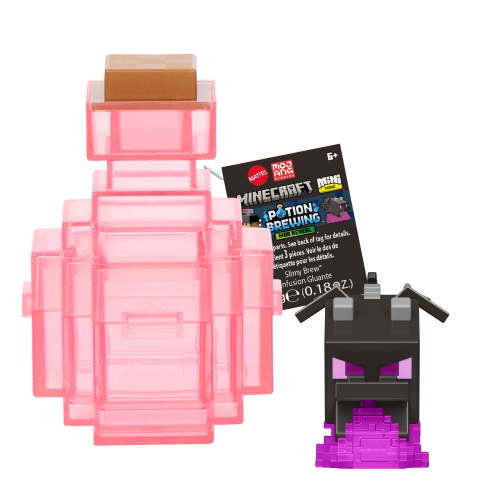 Minecraft Mini Mode Potion Brewing Action Figures with Color Reveal (Characters May Vary)