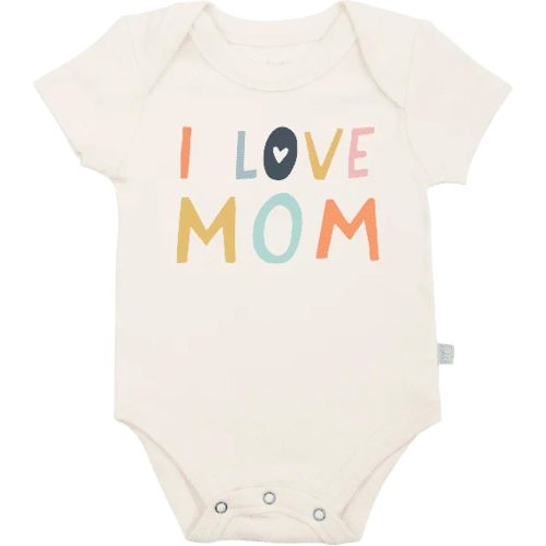 Finn + Emma Organic Cotton Graphic Baby Onesie - Gender Neutral Bodysuits for Babies 0-12 Months in Multiple Sizes and Styles