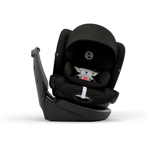 Cybex Callisto G 360 Rotating All-in-One Convertible Car Seat - Moon Black