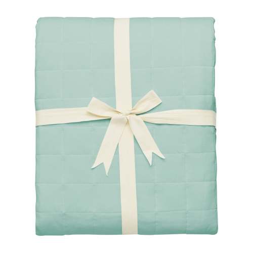 Adult Quilted Bamboo Blanket in Sage 2.5 | Kyte Baby