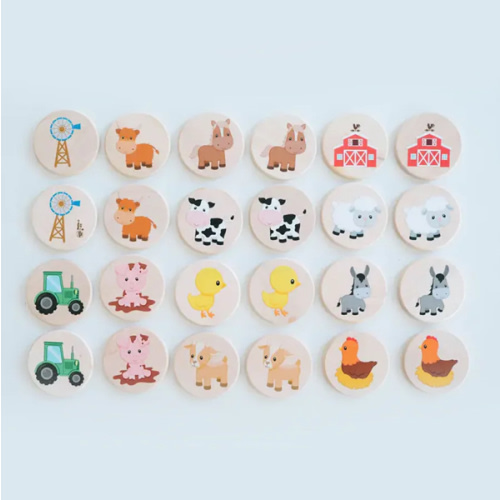 ColoredOrganics Farm Matching Game