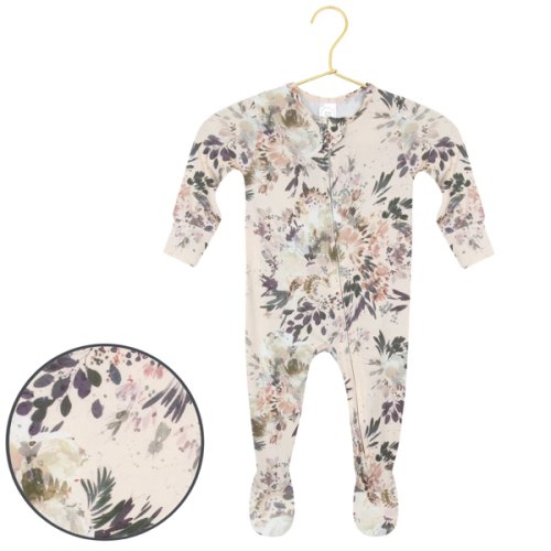 Hazel Zipper Footies