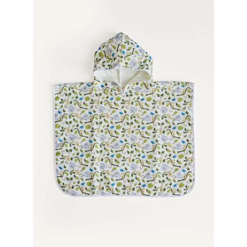 Children's Organic Swim Poncho - Happy Monkey