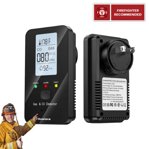 Dewlora 4 In 1 CO Detector
