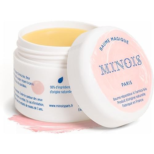 MINOIS Magic Balm for Kids with Arnica, Calendula & Botanical Actives - Soothes Bumps, Bruises & Dry Skin - 98% Natural Ingredients - Safe for Ages 3+ Made in France 1.69 fl oz