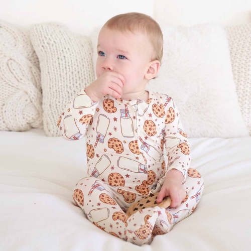 Cookie Cuddles One-Piece Footie | Caden Lane