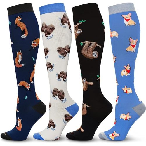 LEVSOX Compression Socks Women and Men, 20-30mmHg, Best for Nurses, Travel, Pregnancy