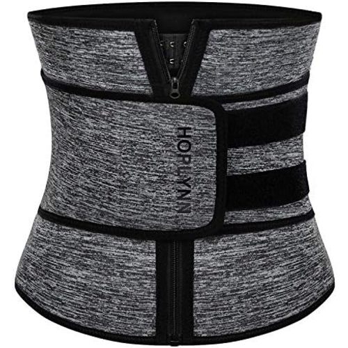 HOPLYNN Neoprene Sweat Waist Trainer Corset Trimmer Shaper Belt for Women