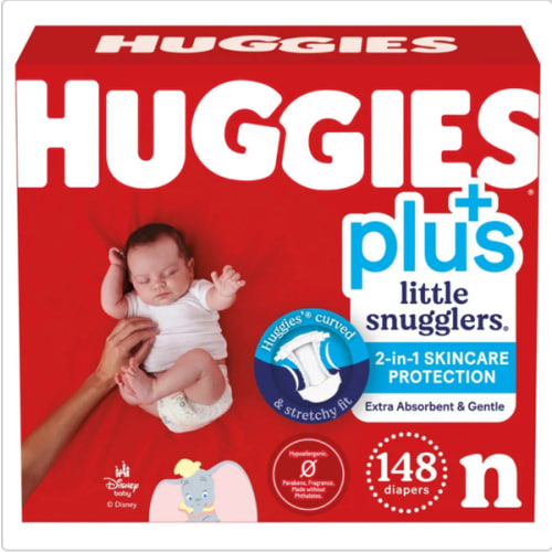 Huggies Plus Diapers Size Newborn | Costco