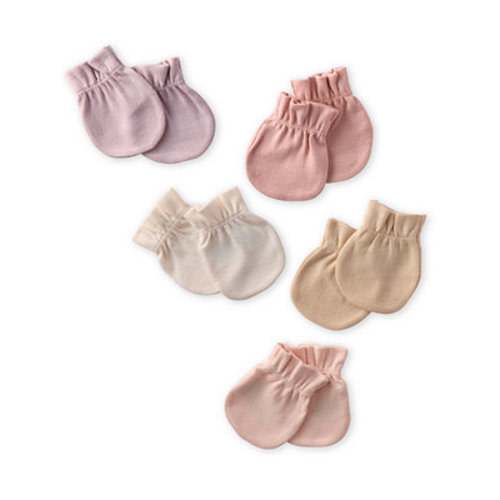 Baby Boys' or Baby Girls' Morgan Mittens, 5-Pack