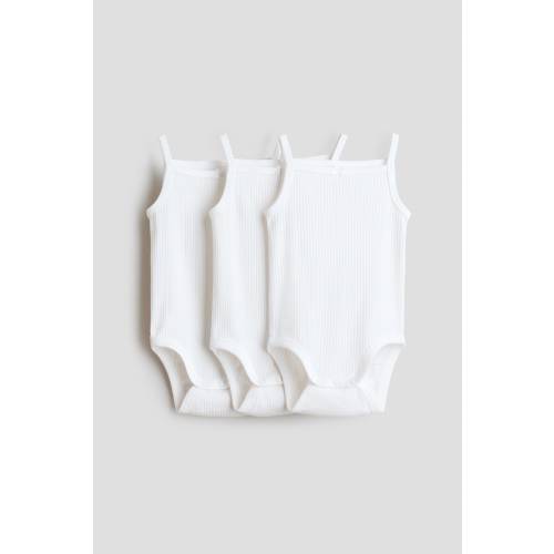 3-PACK SLEEVELESS BODYSUITS