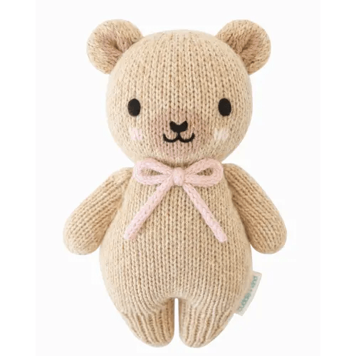 Baby honey bear (blush bow) Default Title