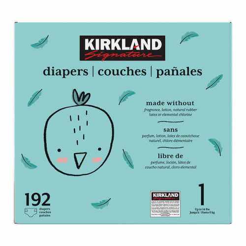 Kirkland Signature Diapers Size 1 | Costco