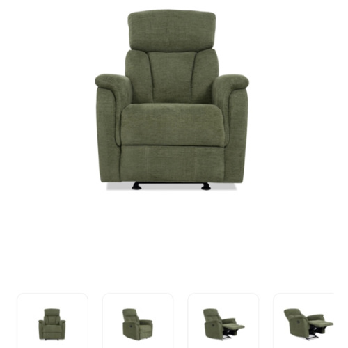 Brady Avocado Manual Gliding Recliner
