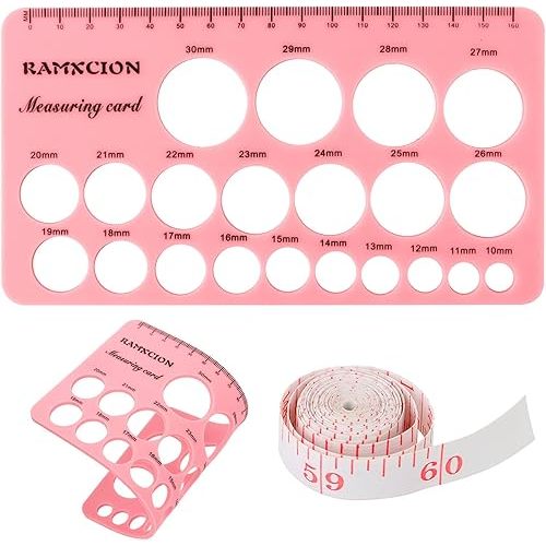 Nipple Ruler, Nipple Rulers for Flange Sizing Measurement Tool, Silicone Flange Size Measure Nipple Ruler for Breast Pump Flange Sizing - Soft Measurement Tool for New Mothers