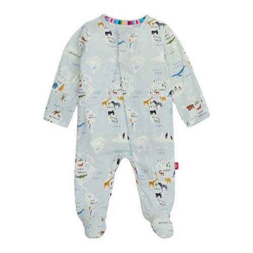 Baby Magnetic Me Modal Magnetic Footie Pajamas Newborn