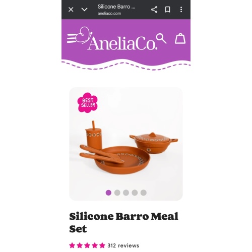 Silicone Barro Meal Set – Anelia Co.