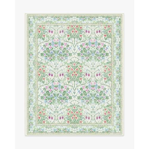 Blackthorn Berry Multicolor Rug by Morris & Co. | Ruggable US