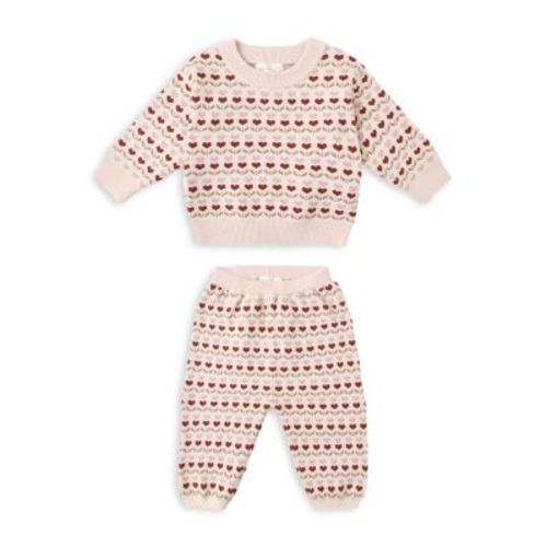 Girls' Heart Sweater & Pants Set - Baby