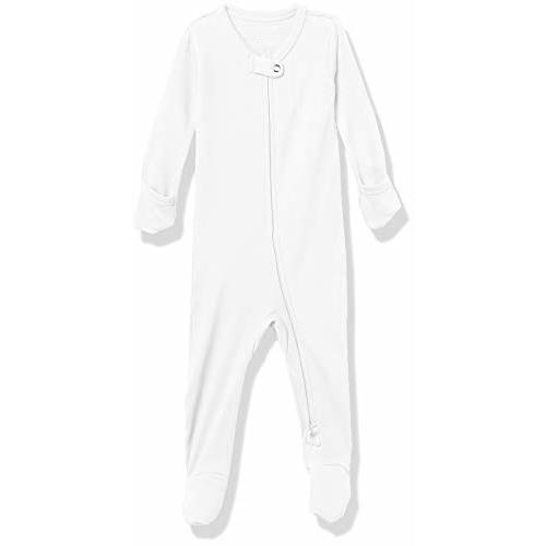 L'ovedbaby Unisex Baby Organic 2-Way Zipper Footie