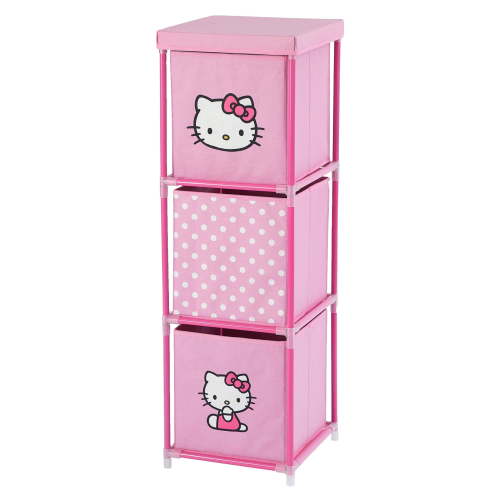 Hello Kitty Kids' Storage Tower, Pink