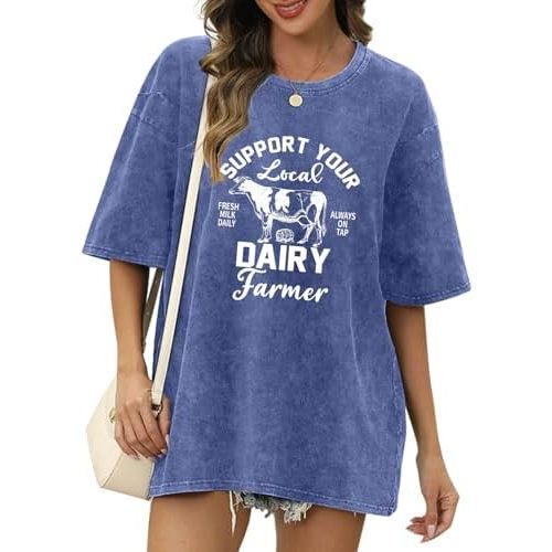 Breastfeeding Shirts for Women Zipper Maternity Nursing Shirt Postpartum Friendly Funny Oversized Graphic Tees