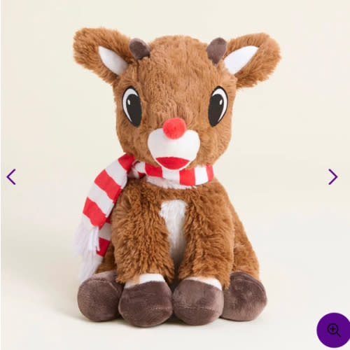 Rudolph the Red Red Nose Reindeer | Weighted Reindeer Stuffed Animal