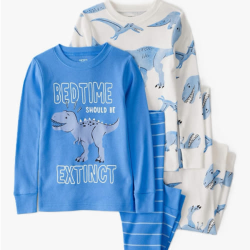 Carter's Baby and Toddler Boys' 4-Piece Snug-Fit Cotton Pajamas